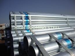 EN10255 Black ERW Hot Galvanized Steel Pipe