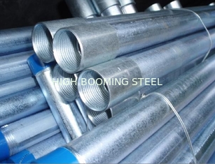 ERW Galvanized Threaded Pipes for Frames
