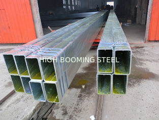 Q355 Low Alloy Galvanized Steel Square Pipes for Contructural Projects