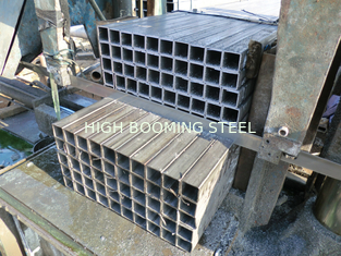 EN10219 S235 Hot Galvanized Square Tubes With Fixed Length