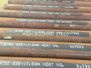 ST52 Hot Rolled Seamless Pipes with fixed length 4m for speical usage from China Borun