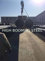 API 5L X80 LSAW welded steel pipes for sea port constructions