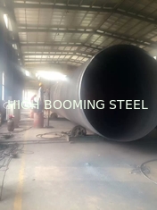 S355 Spiral welded piling pipes with anti-rust coating