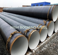 SS400 /A53GR.B SSAW spiral welded carbon pipes with anti-corrosion