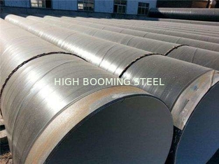 API 5L X42 3PE Coating Spiral welded steel pipes for gas