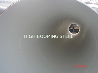 3LPE 2.2mm Coated SSAW welded steel pipes  China origin