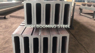 S275JRH structural square steel sections with right angles used in glass curtain wall