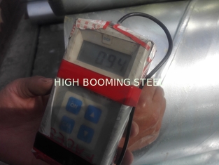 ISO1461 hot galvanizing spiral steel tubes with big size