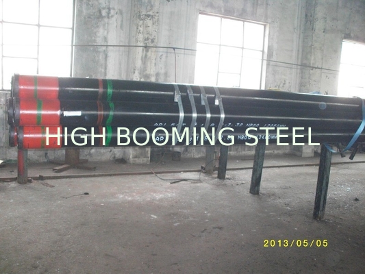 N80 Q Seamless Casing Pipes 168.3*7.32 BTC Thread used in oil field