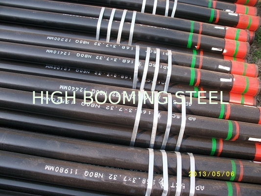 N80 Q Seamless Casing Pipes 168.3*7.32 BTC Thread used in oil field