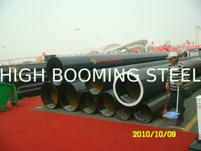 API 5L Spiral Welded Steel Line Pipes for Water Transportation