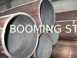 Hot expanding Seamless Pipes for large constructions
