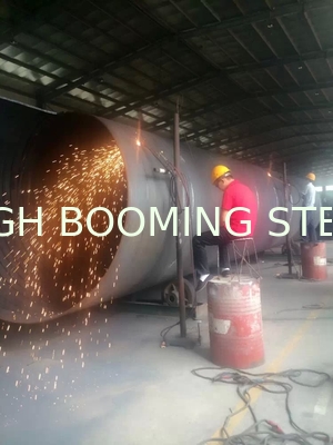 ASTM A252GR.2 Welded Spiral Pipes Used as Pilings