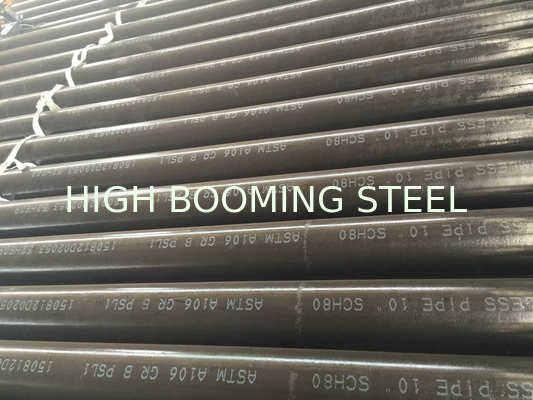 ASTM A106 GR.B Black-painted Carbon Seamless Steel Pipe