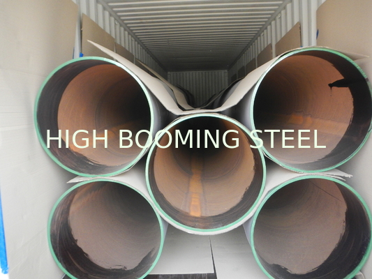 Spiral Steel Pipes for wharf construction project
