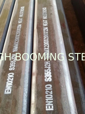 EN10210 S355J2H Hot Finished  Seamless Square Pipes