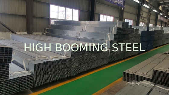 Cold galvanized square steel tubes from China supplier