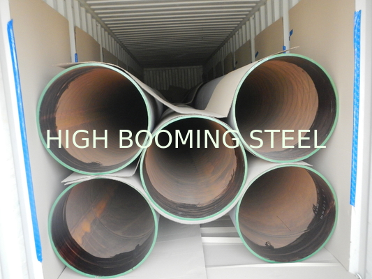 S355 Spiral Welded Steel Pipes with special coating