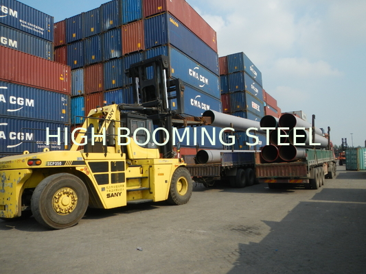 S355 Spiral Welded Steel Pipes with special coating
