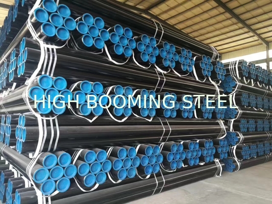 ASTM A106GR.B Carbon Seamless pipe with beveled ends 6meter length