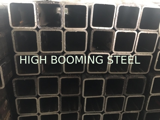Electric High Frequency Welded Square tubes with 11.25m or 2.81m length