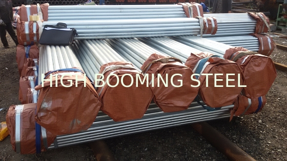 ASTM A53 welded scaffolding tubes with hot dipped galvanizing