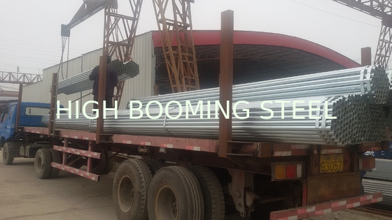 ASTM A53 welded scaffolding tubes with hot dipped galvanizing