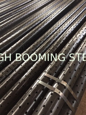 API 5CT Perforated seamless casings as per the given drawings