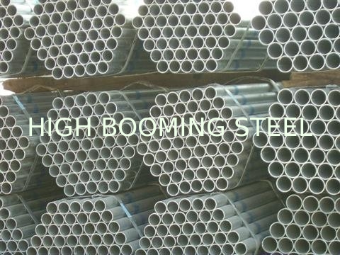 ASTM A53 hot galvanized ERW Steel Pipes for structures