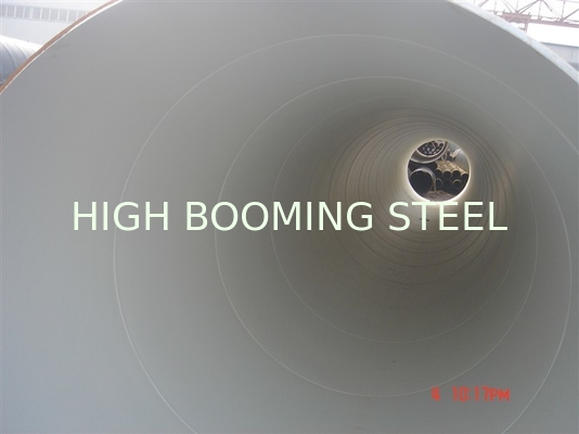 3LPE 2.2mm Coated SSAW welded steel pipes  China origin