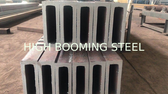 S275JRH structural square steel sections with right angles used in glass curtain wall