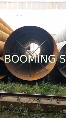 EN10219 S275 spiral steel pipes for fluids transportation