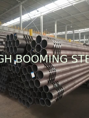 A53 hot galvanized seamless black pipes for water wells